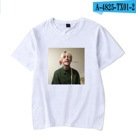 Camiseta Holgada Cuello Redondo Manga Corta para Hombre Talla Grande - Image 4