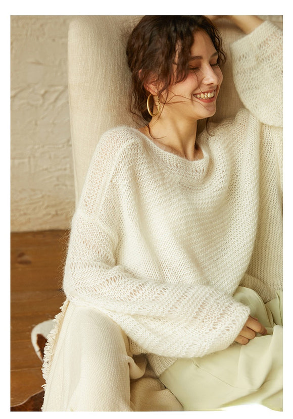Suéter Tejido Cuello Alto para Mujer - Elegancia y Calidez