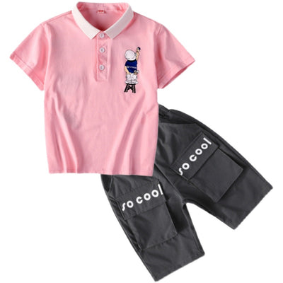 Conjunto de Ropa de Verano para Niños - Playeras de Manga Corta - Image 6