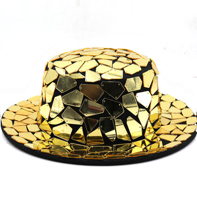 Sombrero de Jazz Británico con Lente Dorado - Image 17