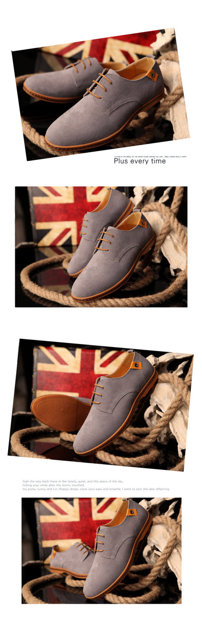 Zapatos de Gamuza con Cordones para Hombre - Image 15