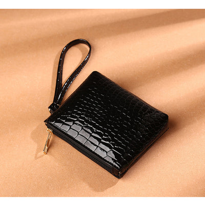 Cartera Clutch de Cuero PU Color Sólido - Image 9