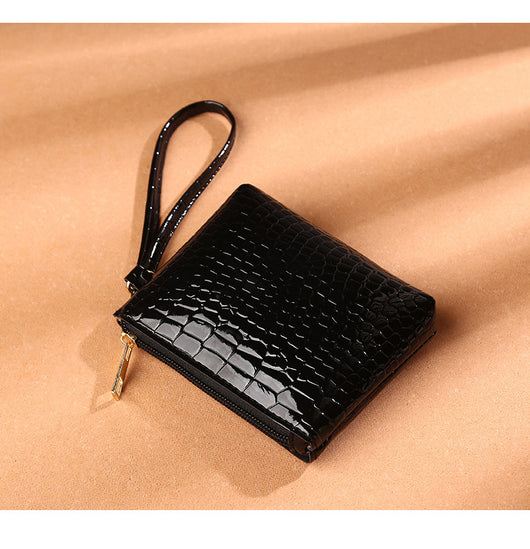 Cartera Clutch de Cuero PU Color Sólido - Image 9