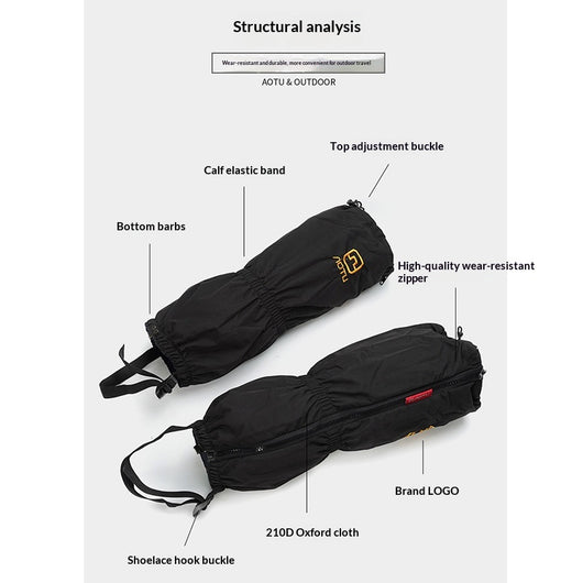 Protectores de Piernas para Senderismo y Esquí - Hombre y Mujer - Image 3