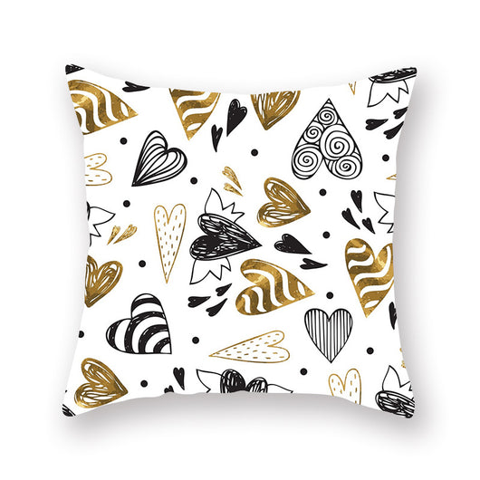 Funda de Almohada Terciopelo Melocotón San Valentín - Image 7