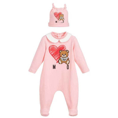 Pijama Enterizo de Algodón para Bebé con Estampado de Traje - Image 5