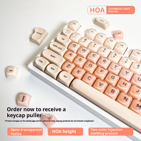 Set Completo de Keycaps para Teclado Mecánico con Base Líquida
