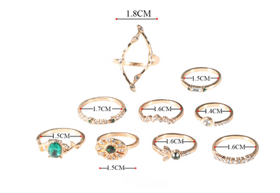 Anillo de Esmeraldas y Diamantes - Image 7