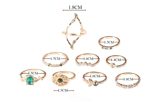 Anillo de Esmeraldas y Diamantes - Image 7