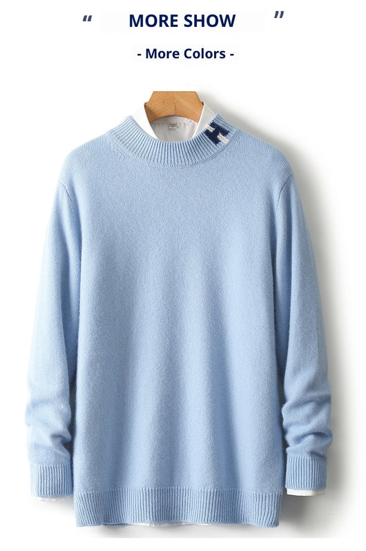 Suéter Jacquard Oversized de Lana - Tejido Casual y Trendy - Image 20