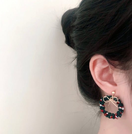 Kit DIY de Ganchos Micro para Aretes, Broches y Decoraciones Navideñas