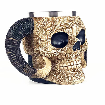 Jarra Calavera para Cerveza de Gran Capacidad