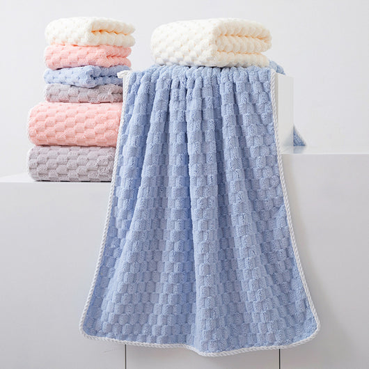 Set de 3 Toallas de Baño Coral Fleece - Caja de Regalo Premium - Image 4