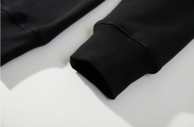 Sudadera Pesada Bordada de Industria Japonesa para Hombre - Image 9