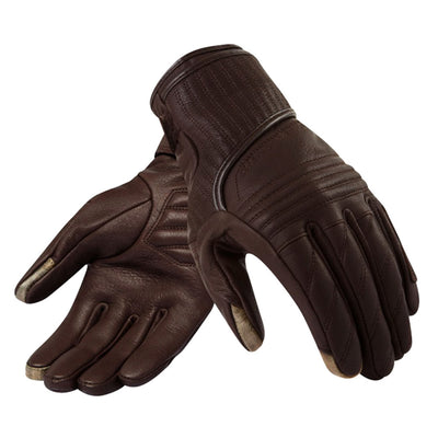 Guantes de Motociclismo Retro Impermeables Anticaída de Cuero Premium - Image 10