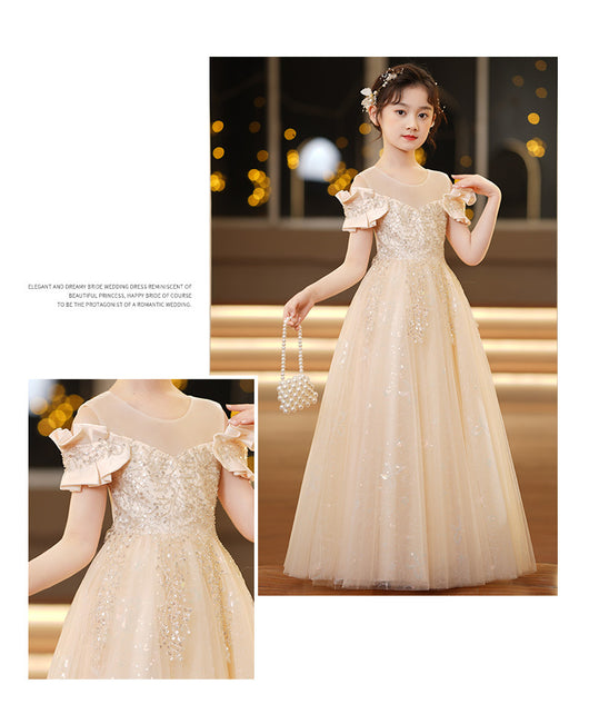 Vestido Princesa de Tul Elástico para Niñas - Image 16