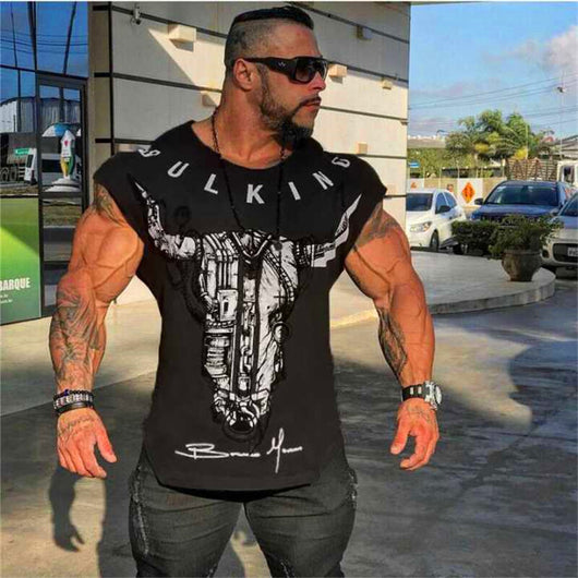 Playera Deportiva de Algodón Cuello Redondo para Entrenamiento al Aire Libre Hombre - Image 19