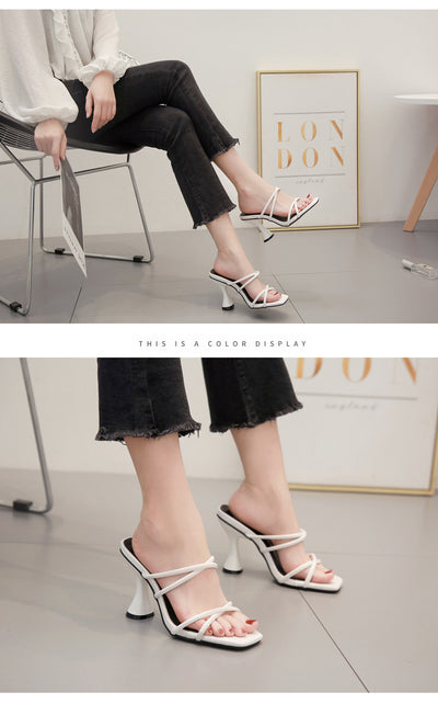 Sandalias Elegantes de Tacón Alto para Verano - Image 9