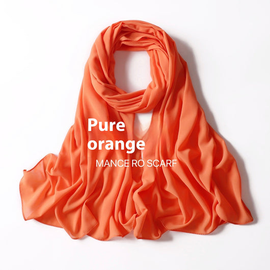 Pañuelo Chiffon Perla Multiuso - Velo Elegante para Cabello y Cuello - Image 67