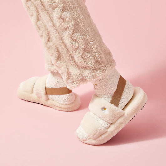 Pantuflas Versátiles de Algodón Felpa para Interior y Exterior - Image 3