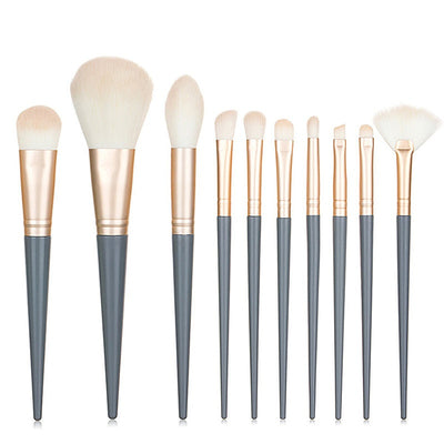 Set Completo de 10 Brochas de Maquillaje Profesional - Image 5