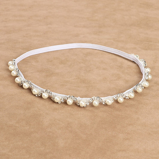 Diadema Infantil con Perlas y Flores - Image 7