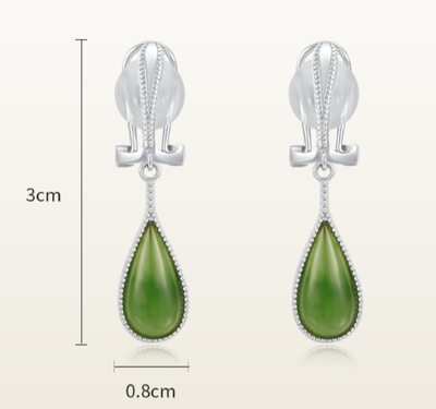 Aretes de Lujo Francés sin Perforación para Mujer - Image 6