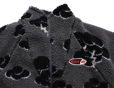 Abrigo de Invierno MADE EXTREME Retro Oversize con Forro de Borrego para Hombre - Image 12