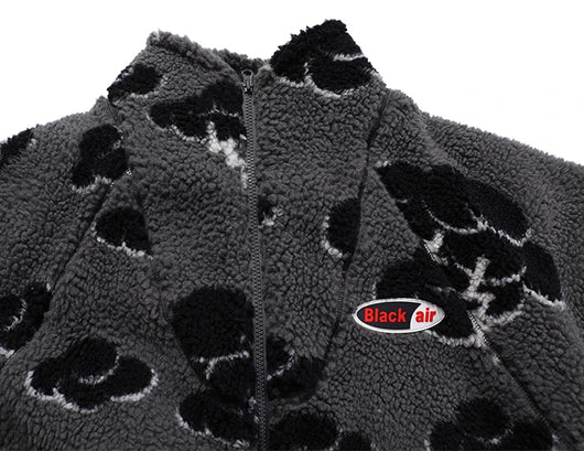 Abrigo de Invierno MADE EXTREME Retro Oversize con Forro de Borrego para Hombre - Image 12