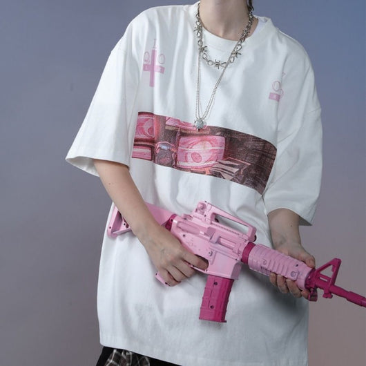 Playera Harajuku para Estudiantes - Image 8