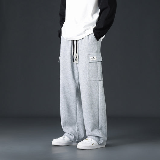 Pantalones Casuales Hombre Corte Amplio y Drapeado - Image 5