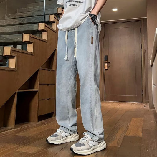 Pantalón Ancho Suelto Casual Ligero