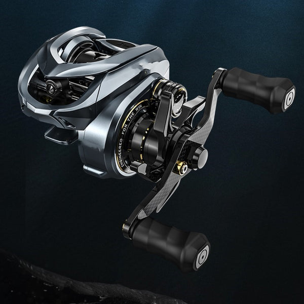 Carrete de Pesca Baitcasting Finesse con Marco de Magnesio