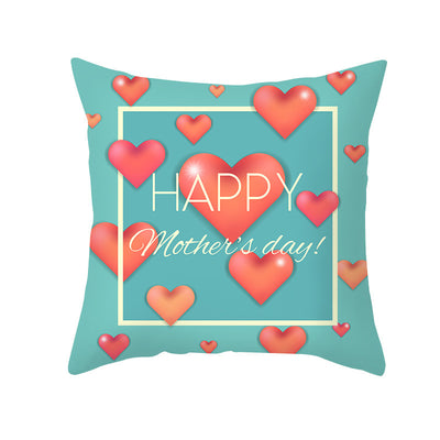 Funda de Almohada Día de la Madre Nórdica Piel de Melocotón - Image 12
