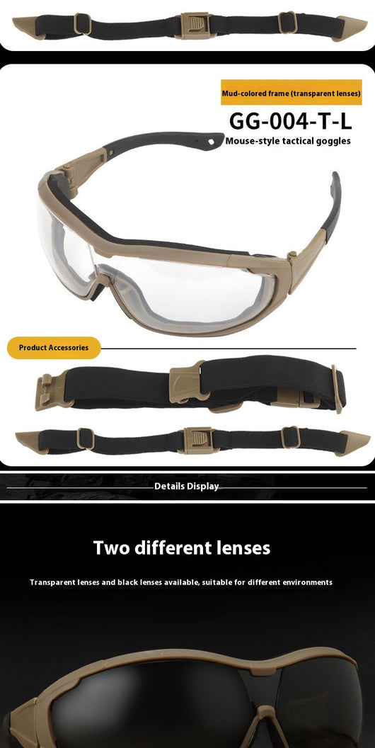 Gafas de Pesca y Playa Anti Arena con Lentes Transparentes - Image 11