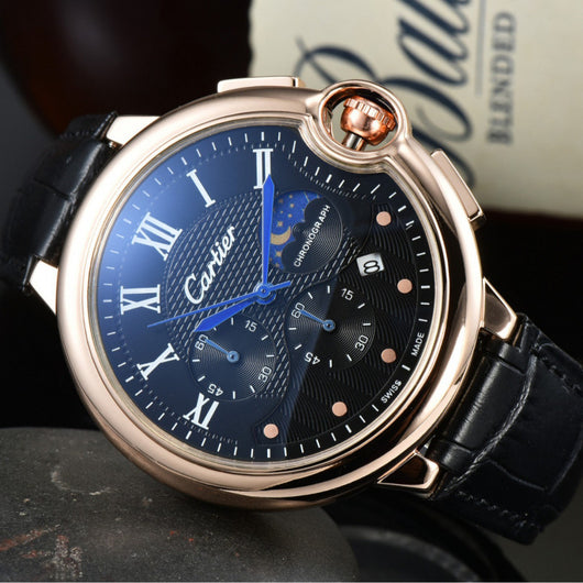 Reloj de Negocios para Hombre con Correa de Goma - Image 2