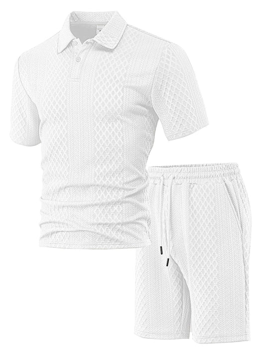 Saco Casual Delgado de Manga Corta para Hombre - Image 4