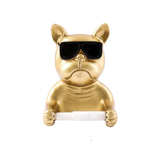 Dispensador de Papel Higiénico con Estatua Decorativa de Animal - Image 11