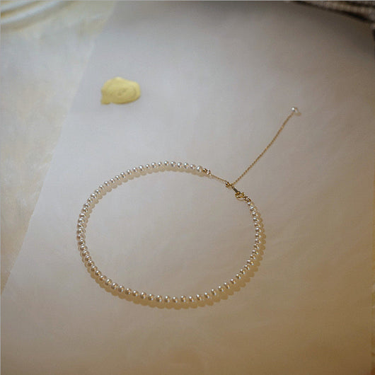 Collar de Perla Natural con Plata de Ley Hecho a Mano - Image 6
