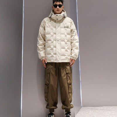 Chaqueta de Plumón de Pato Blanco 90% para Hombre - Abrigo Térmico Premium - Image 3