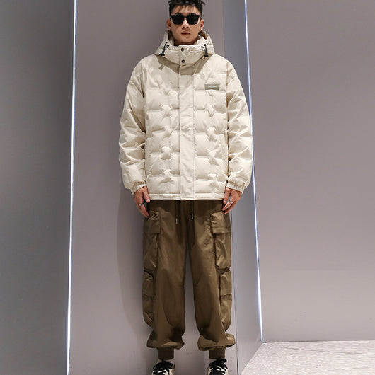 Chaqueta de Plumón de Pato Blanco 90% para Hombre - Abrigo Térmico Premium - Image 3