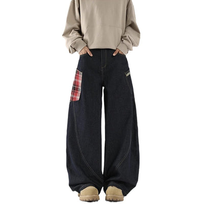Pantalones Cargo Vaqueros con Bolsillos Grandes Diseño Retro para Hombre - Image 5