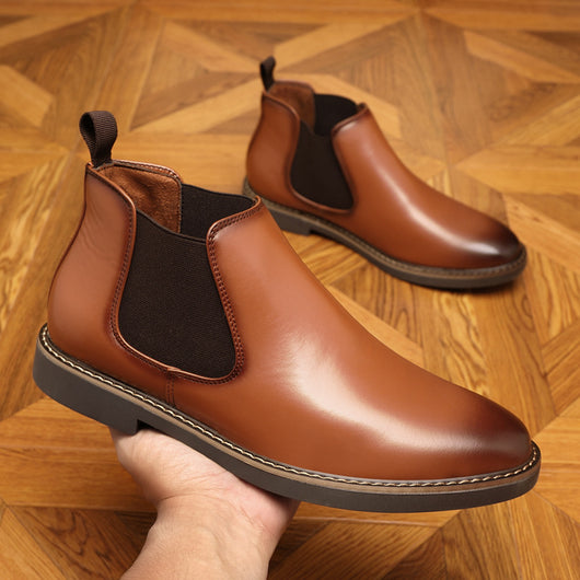 Botas Formales de Cuero con Punta Afilada - Image 6