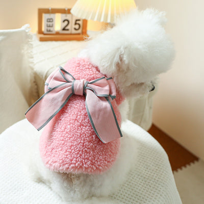 Chaleco Mascotas con Moño - Poliéster Confort - Image 62