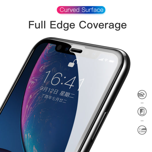 Protector de Pantalla Curvo Privacidad 0.23mm para iPhone XR 11 - Cristal Templado Borde Infinito - Image 22