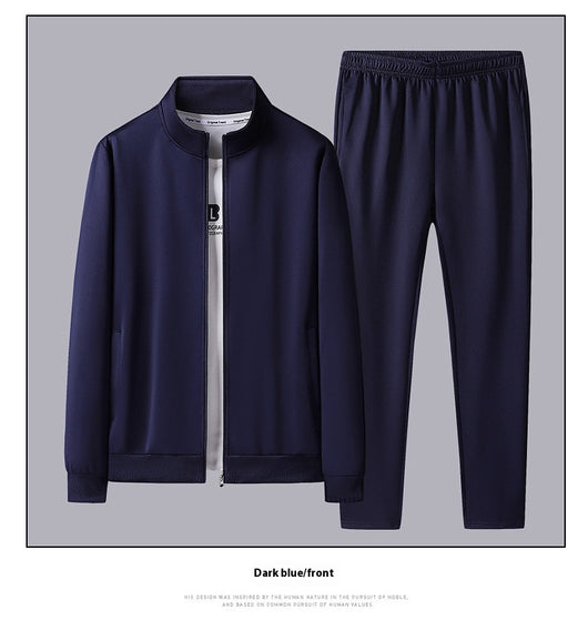 Conjunto de Cardigan y Pantalón para Hombre Adulto Mayor - Image 12
