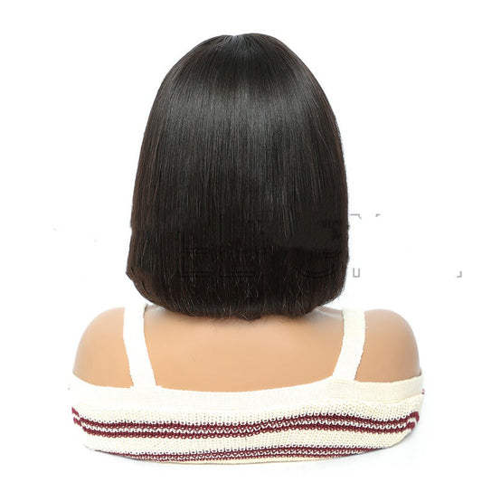 Peluca Bob Corto para Mujer - Cabello Real Natural - Image 2