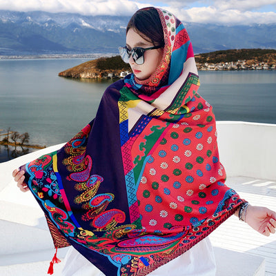 Bufanda de Viaje para Mesetas de Sichuan - Protección y Estilo en Altura - Image 26