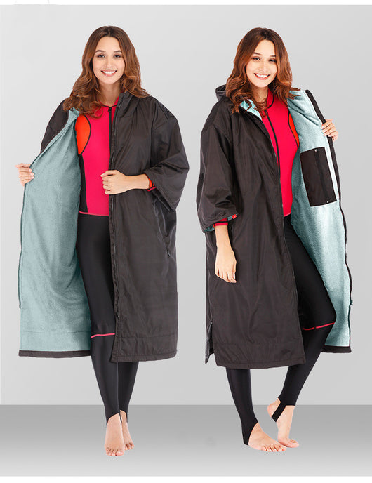 Capa Abrigo Elegante para Mujer - Estilo Outdoor Premium - Image 3
