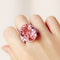 Anillo de Diamante Gigante con Huevo de Paloma Extragrande